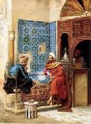 Arab or Arabic people and life. Orientalism oil paintings  300